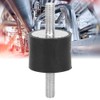 4pcs M6 Anti-Vibration Rubber Isolator Mounts with 2 Threaded Studs