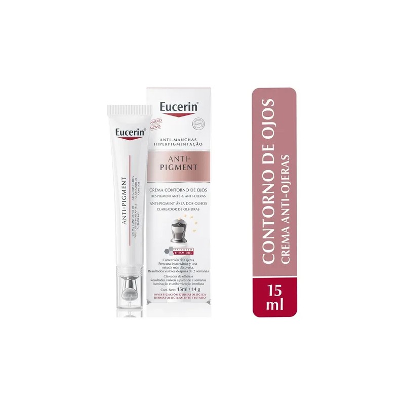 Eucerin Anti-pigment Crema Contorno De Ojos Anti-ojeras 15ml