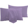 R&Z Plain Dyed Luxury Polycotton Housewife New 2 x Pillow