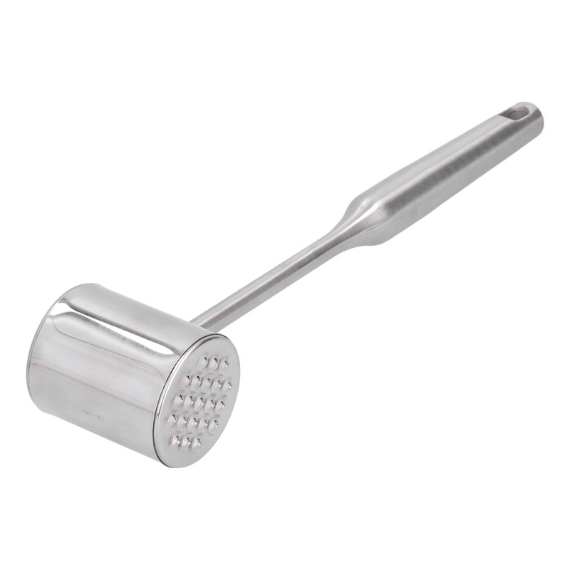 Meat Mallet Tenderizer Stainless Steel Hand Held Manual Anti Rust