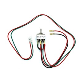 SWDPDT10AM - Momentary Spring-Back Action Pre-Wired DPDT Switch for Reverse Forward Functions