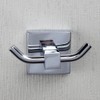 ECOSPA Bathroom Wall Mounted Double Robe Clothes Towel Hook Peg