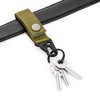 TRIWONDER Tactical Molle Key Ring Gear Key Keeper Nylon Keychain