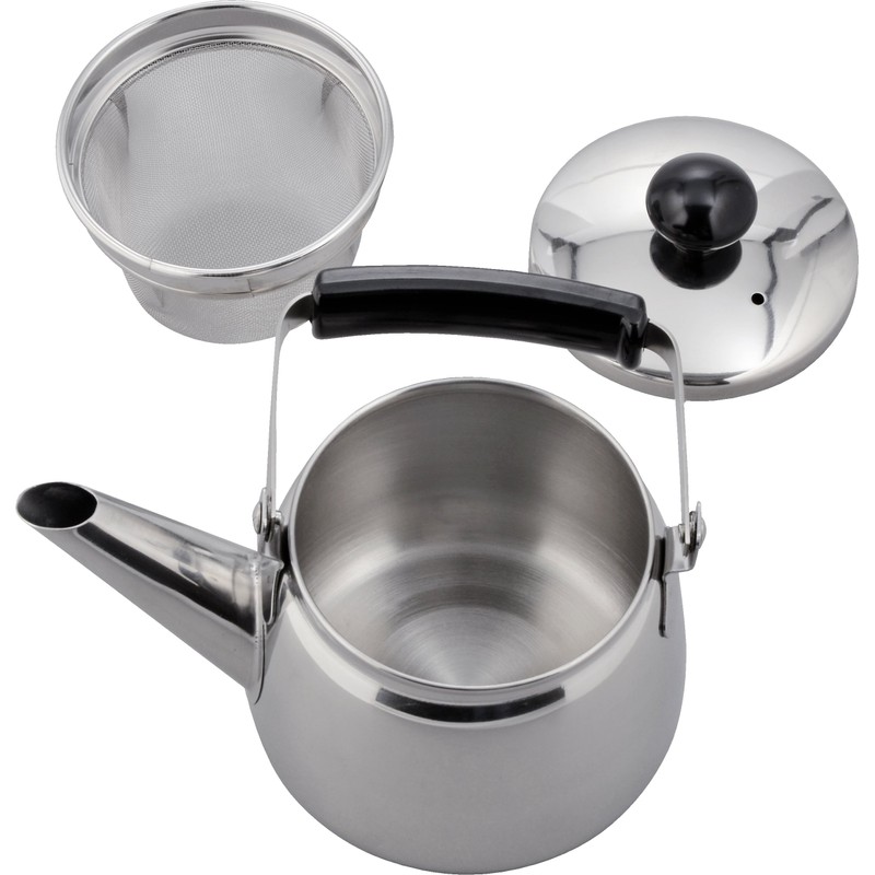 Wahei Freiz SR-9740 Round Teapot with Straight Handle, 23.6 fl