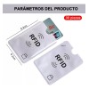 Rx Sroje Protector Para Tarjetas De Crédito, 30 Fundas De