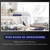 50 Pcs Plastic Curtain Hooks Curtain Roller Curtain Track Gliders