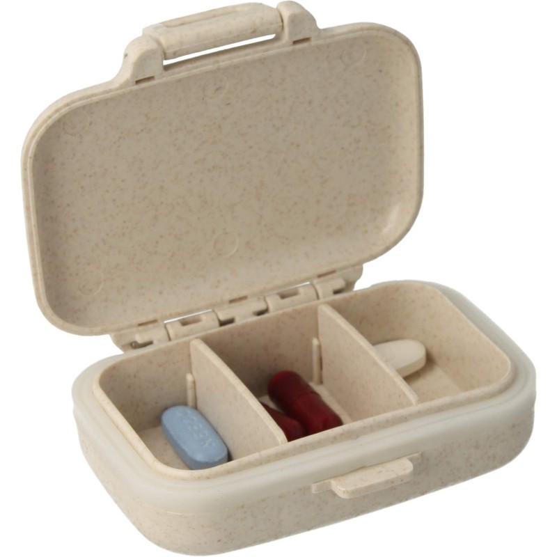 MovilCom® Small Pill Box Daily Pocket | 3 Compartments |
