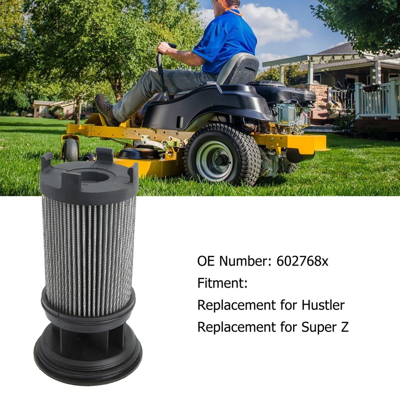 Oil Filter ABS Mower Hydraulic Filtering Accessory Replacement for Hustler