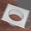 KOTARBAU® Stove Pipe Rosette Diameter 110 mm Galvanised Chimney Rose