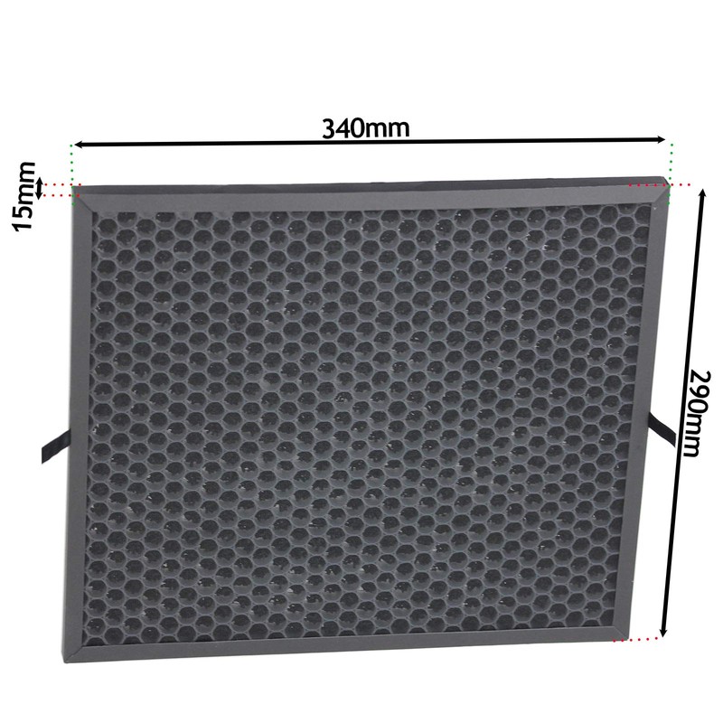 SPARES2GO Activated Carbon & HEPA Filter Kit compatible with Levoit