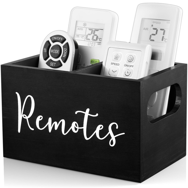 DRASTAR Remote Control Holder, TV Remote Holder, Remote Organizer Caddy