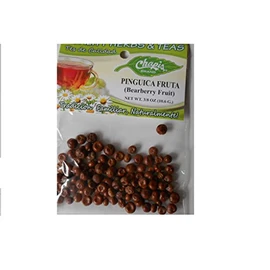 Pinguica Fruto / Bearberry fruit Net Wt 3/8oz (10.6gr) 3-Pack