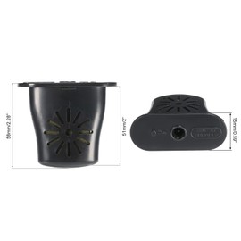PATIKIL Acoustic Guitar Humidifier Guitar Instrument Sound Hole Humidifier Black 2 Pack