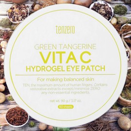 TENZERO Eye Mask Eye Patch Use Eye Area Treatment Green Tangerine Vita Sea Hydrogel Eye Patches 4 Pieces 60 Pieces / TENZERO 아이 마스크 아이 패치 사용 눈가 트리트먼트 청귤 비타 씨 하이드로겔 아이패치 4개 60개입