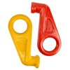 QWORK Shipping Container Lifting Hooks, 2 Pack 12.7 T Left