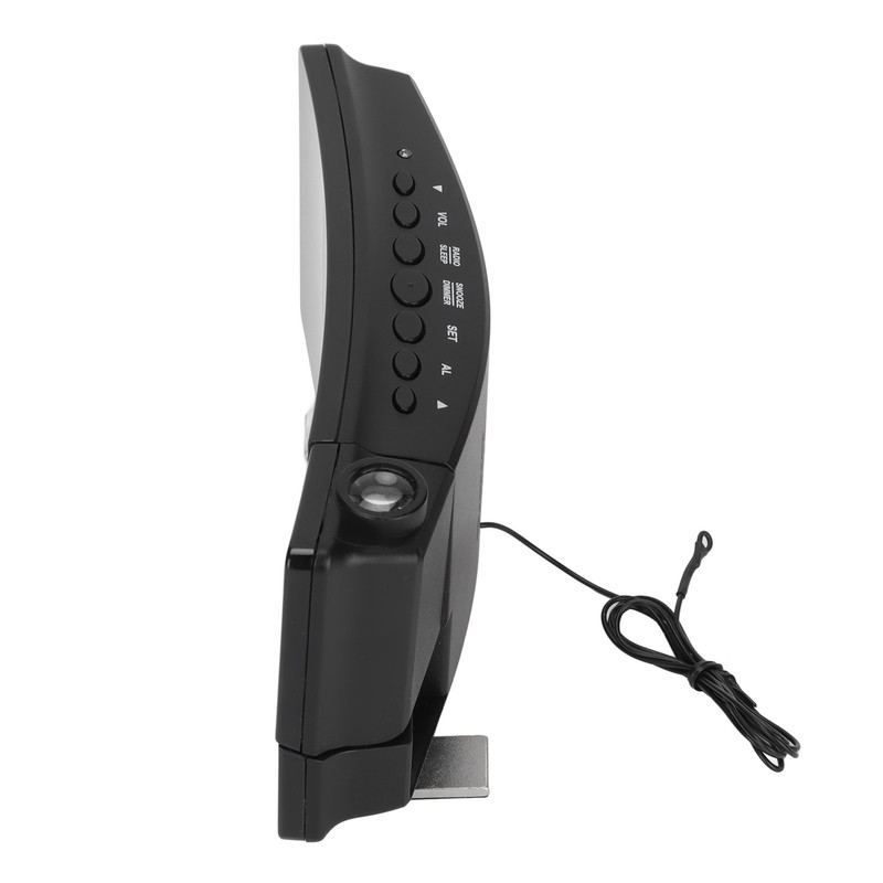 Digital Alarm Clock 180° Projection On Ceiling Wall USB Powered