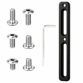 Bottle Cage Adapter, Bicycle, Road Bike, Cross Bike, Hole Positioning, Aluminum, Lightweight, Strong Fixed | Drink Holder, Mounting Hardware, Bottle Holder, Positioning Plate