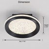 Maichis 12V RV 8inch Super Slim LED Pendant Ceiling Light,
