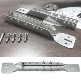 ForoGore Garage Door Parts Reinforcement Bracket,Garage Openers and Parts Door Adjustable Reinforcement Bracket,Garage Door Operator Reinforcement Bracket (Adjustable to 18", 21" or 24")