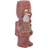 Mayan Smiling Face Totem Solar Light Creative Garden Solar Light
