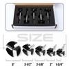 5PCS Forstner Drill Bit,Triple Flute Tungsten Carbide Tipped - for