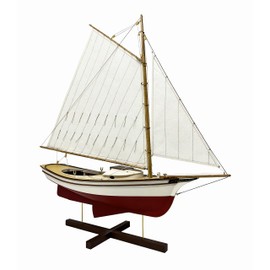 Midwest Muscongus Bay Lobster Smack 1:24 Wooden Ship Model Building Kit for Adults DIY Woodcraft Self Assembly