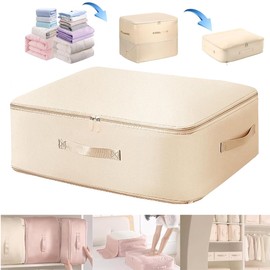 AEGTVA Organizador de Ropa,Bolsas de Mudanza de Servicio Pesado,Bolso de Almacenamiento para Ahorro de Espacio,Bolsas de Almacenamiento Organizador para Edredones Mantas Ropa