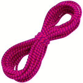 AERZETIX - C67327 - Elastikband/Zierkordel rund 5 m - Durchmesser 4 mm - Farbe lila/rosa prickelnd - konfektion kurzwaren nähen sportkleidung Stoff gürtel Hose Rock