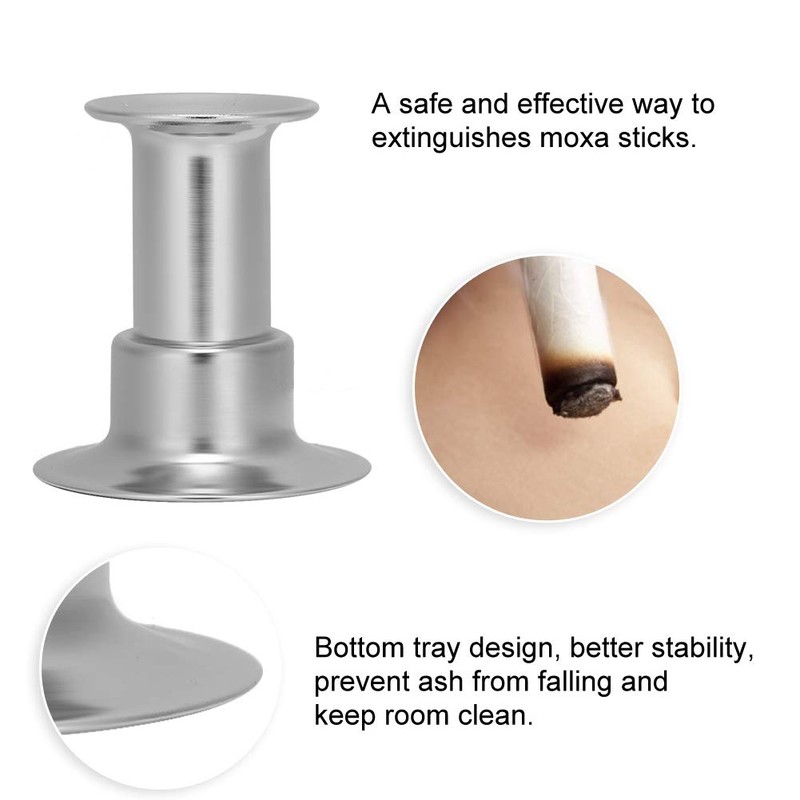 Stainless Steel Moxa Stick Extinguisher, Multi-specification Optional Moxibustion Roll Extinguisher