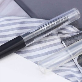 BM-126 Portable Minimal Eyelash Comb and Eye Makeup Brush Eyelash Comb / 02. Black Crescent Comb 10ea