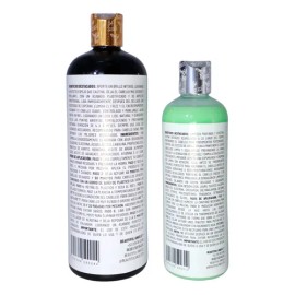 Kit Efecto Espejo Gold 1l,shampoo Limpieza Profunda 500 Ml                                                                                            