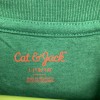 Cat & Jack Large 12 14 Holiday HaHaHa Emoji Green