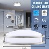 LED Flush Mount Ceiling Light - 16 Inch Ceiling Light
