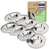 Kitchen Helpis® 8 x Drain Strainer Suitable for All Drains,