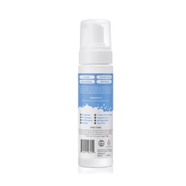 Mighty Meow Waterless Foam Shampoo for Cats – No Rinse, Dry Shampoo for Cats | Eliminates Odors | Gentle & Anti-itch | Natural & Hypoallergenic Waterless Cat Shampoo – Fragrance Free | 8 fl oz