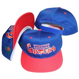Annco Florida Gators Vintage Deadstock Blue/Orange Two Tone Adjustable Snapback Hat/Cap