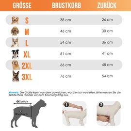 Eyein Hoodie for Small, Medium and Large Dogs - Warm Flannel Hoodie with Pockets and Lead Portal - Soft Dog Clothing for Spring, Autumn, Winter - Orange/Blue Tie Dye, S