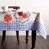 Maison d' Hermine Tablecloth 100% Cotton 140cmx180cm Washable Square Table
