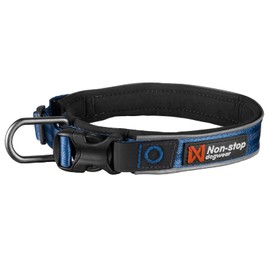 Non-stop dogwear Roam Collar | Solid, Padded Collar for Any Activity, Size: S