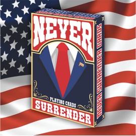 Never Surrender Trump Playing Cards, USA
