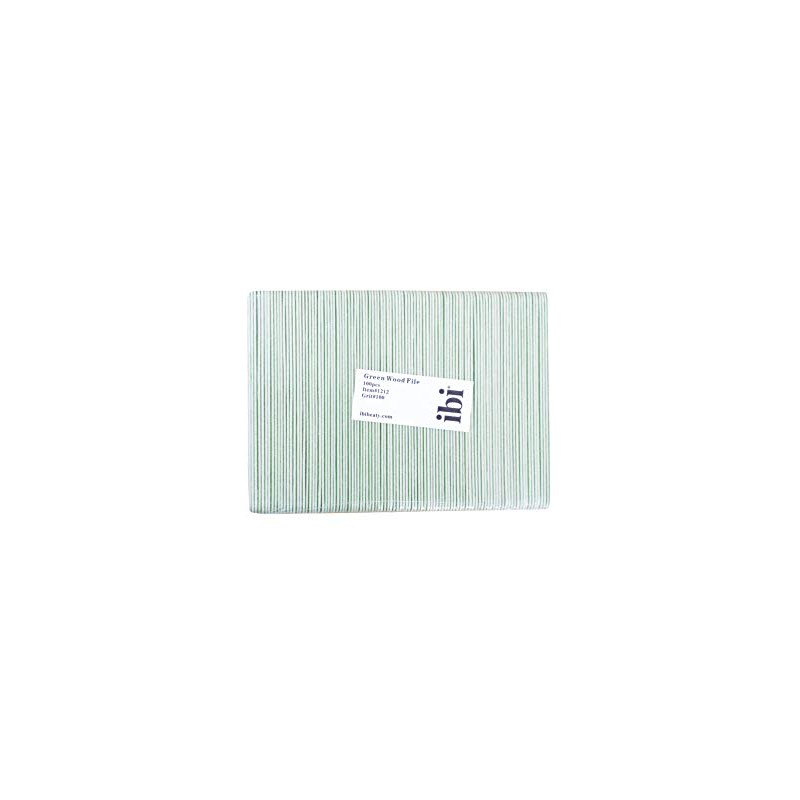IBI Small Green File | Grit 120/120 | Professional Nail