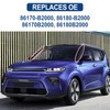 Exterior Molding Windshield A Pillar Outer Trim Garnish Driver Passenger
