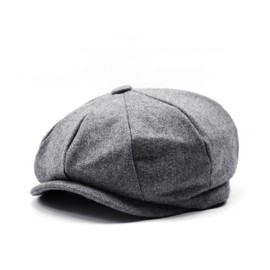 Men's Vintage Newsboy Herringbone Cap British Style Hat Winter Hat （20 Designs） (20)