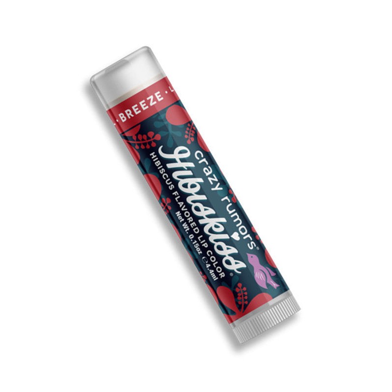 Crazy Rumors Hibiskiss Lip Balm, Coral 4.4g
