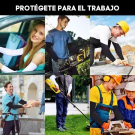 Universo en Linea Par Mangas Protectoras Uv Deportes  Licra Protector Sol Full