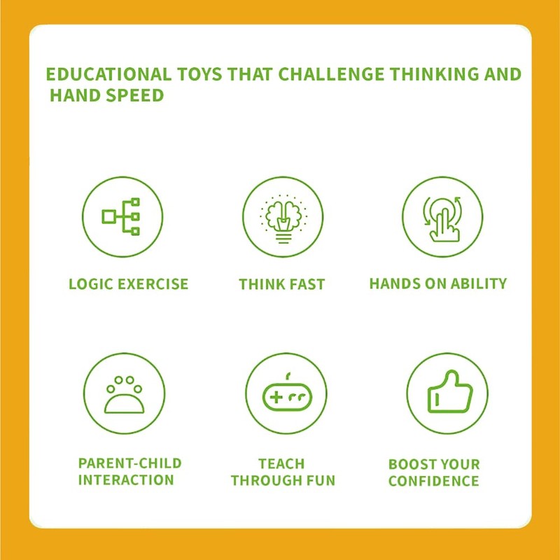 EACHHAHA Rubik's Cube Game Magic Block Game Board Game for