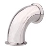 DERNORD 2" Tube OD Sanitary Ferrule Elbow 90 Degree Pipe