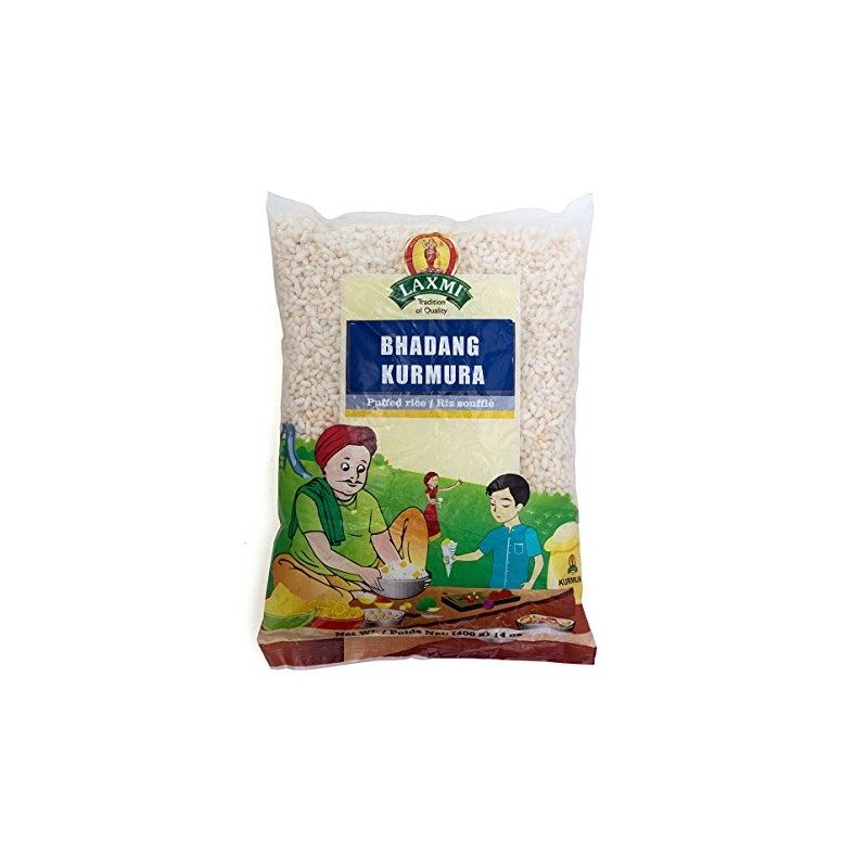Laxmi All-Natural Basmati Kurmura/Basmati Mamra - 14oz Bag