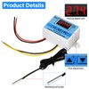 diymore Digital Temperature Controller AC 110V-220V Microcomputer Thermostat Controller Switching