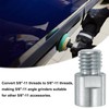 sourcing map 2pcs 5/8"-11 Female to 5/8"-11 Male Adapter Polisher